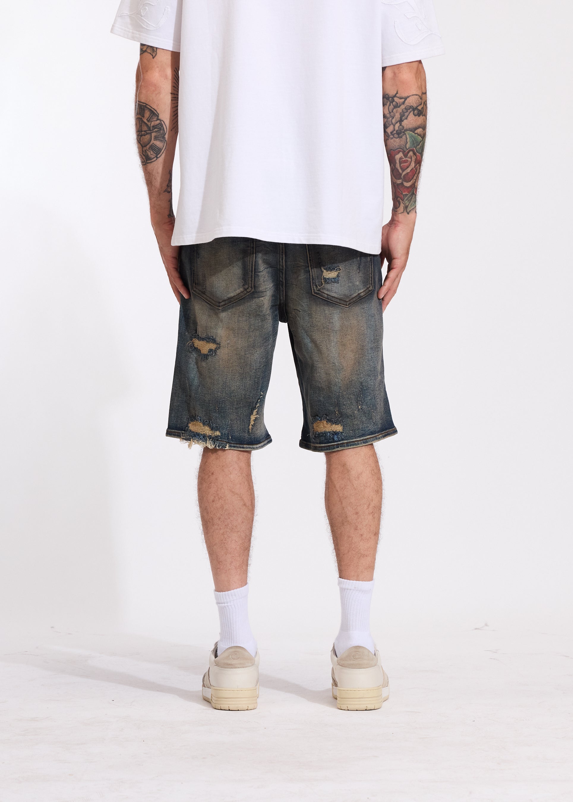 Cena Denim Shorts (Indigo)