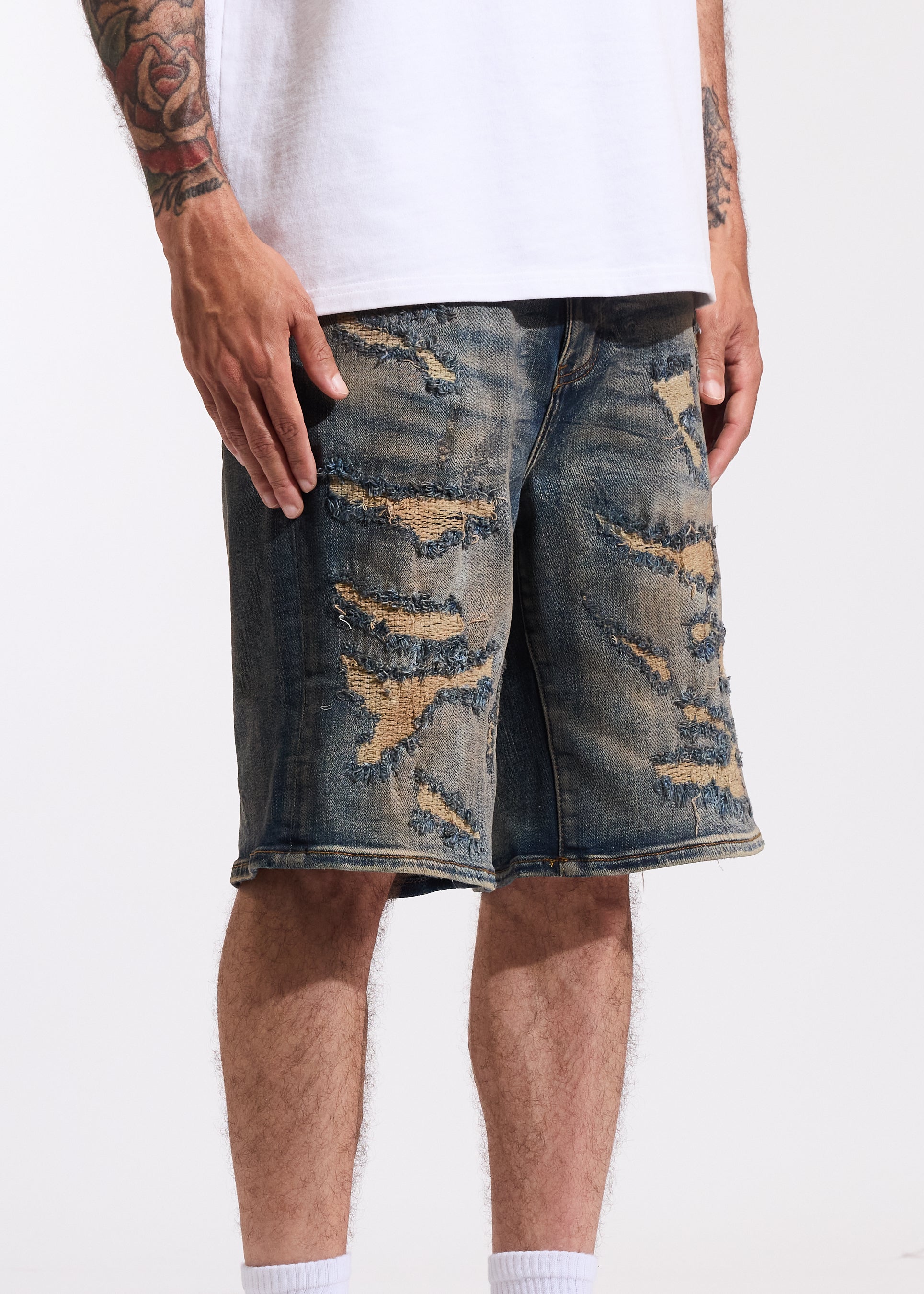 Cena Denim Shorts (Indigo)