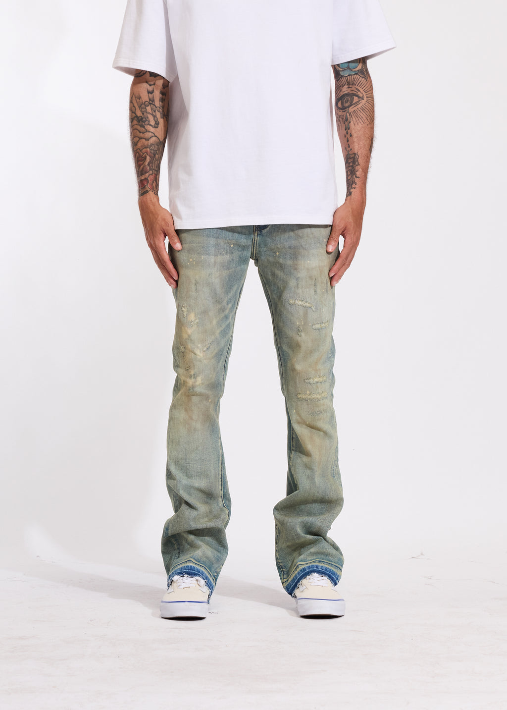 Arch Flare Denim (Light Blue)