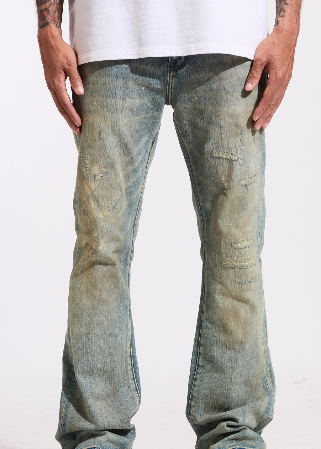 Arch Flare Denim (Light Blue)