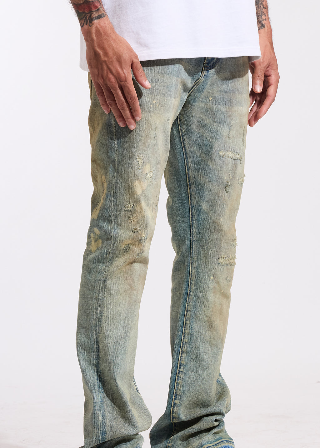 Arch Flare Denim (Light Blue)