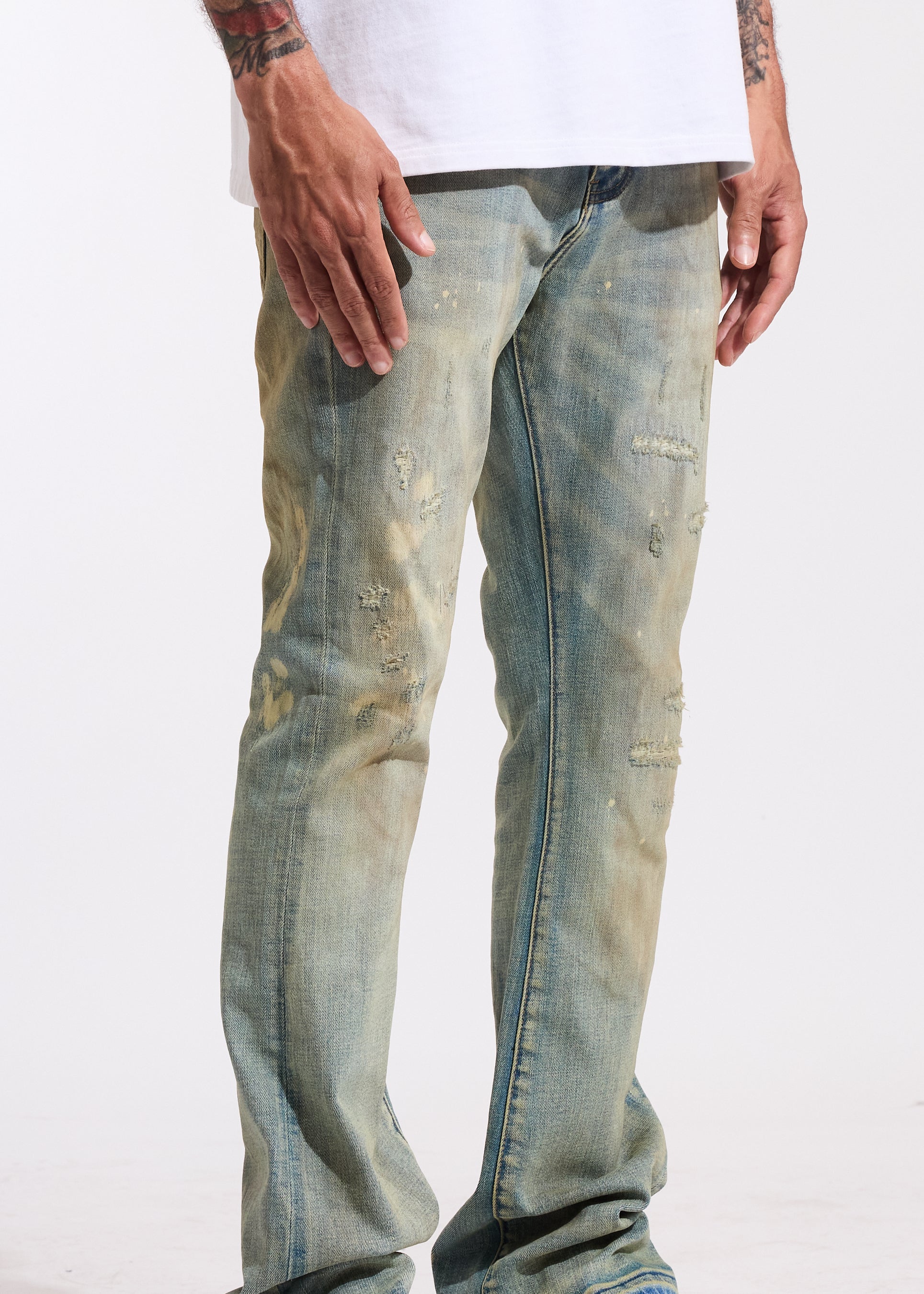 Arch Flare Denim (Light Blue)