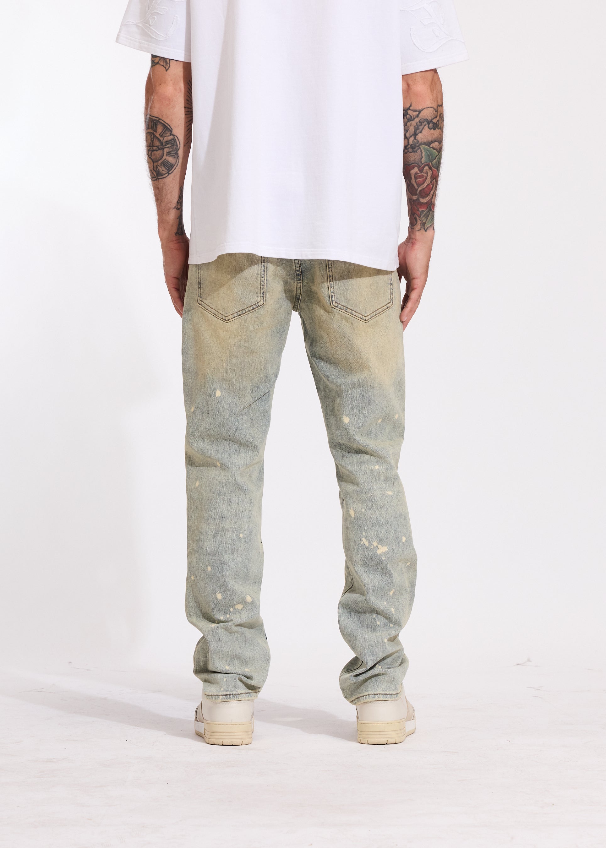 Pacific Straight Denim (Light Blue)