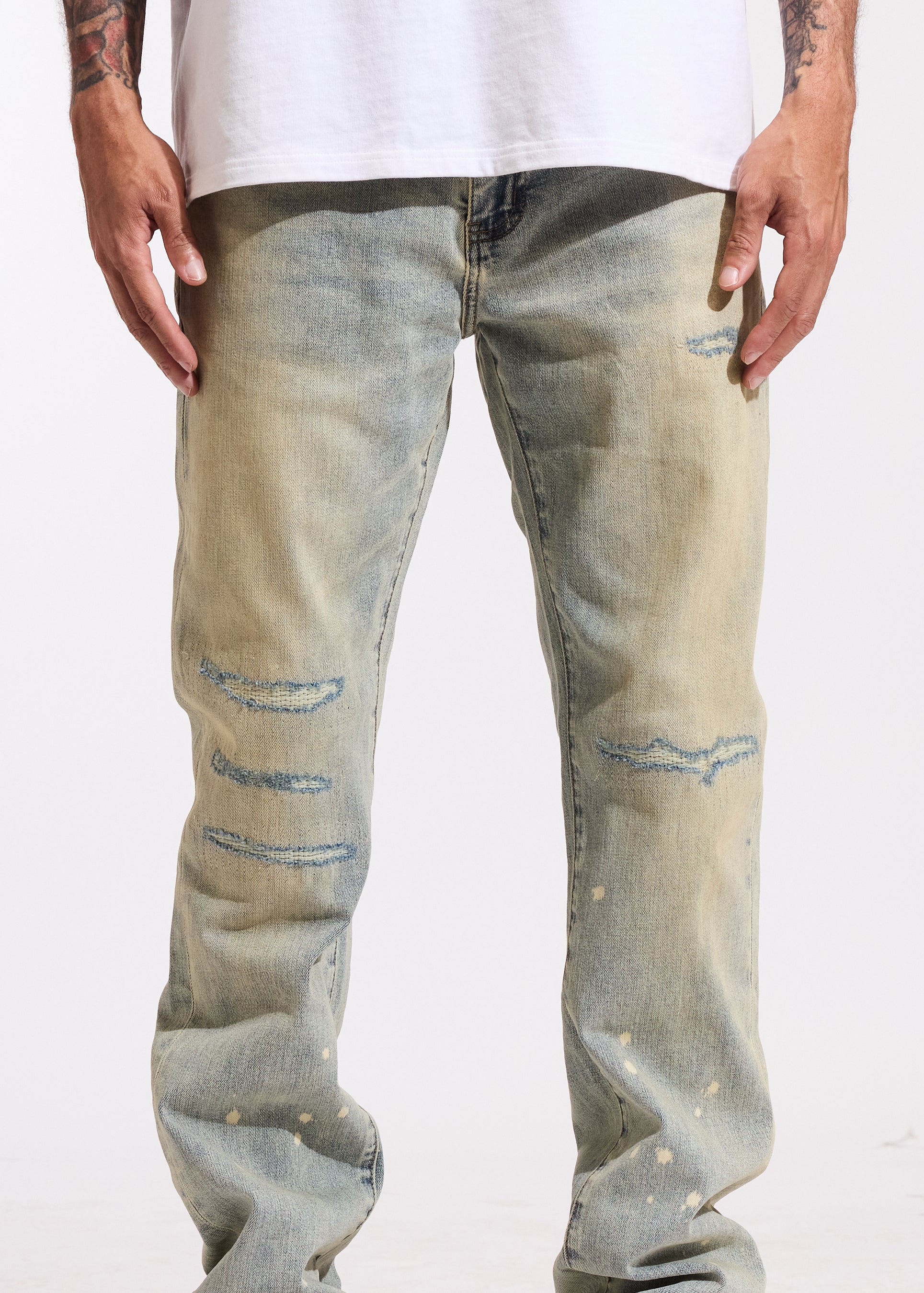 Pacific Straight Denim (Light Blue)