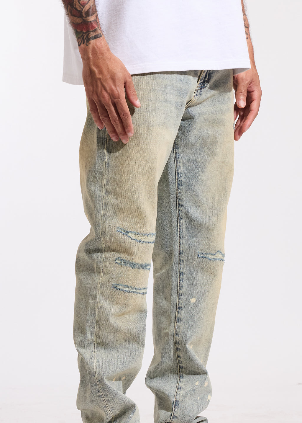 Pacific Straight Denim (Light Blue)