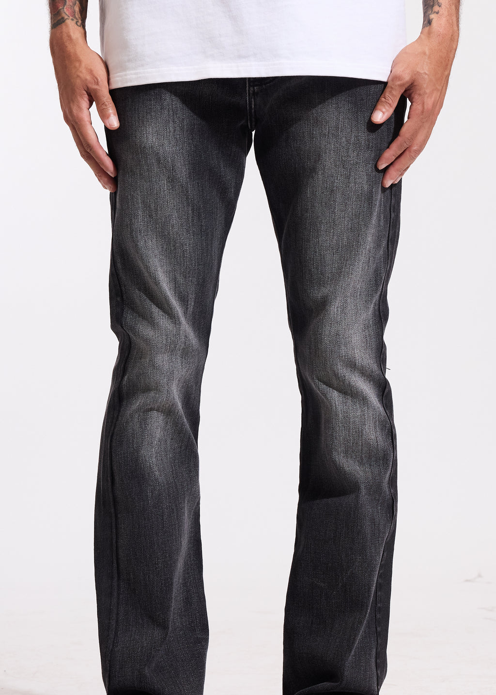 Arch Flare Denim (Grey Washed)