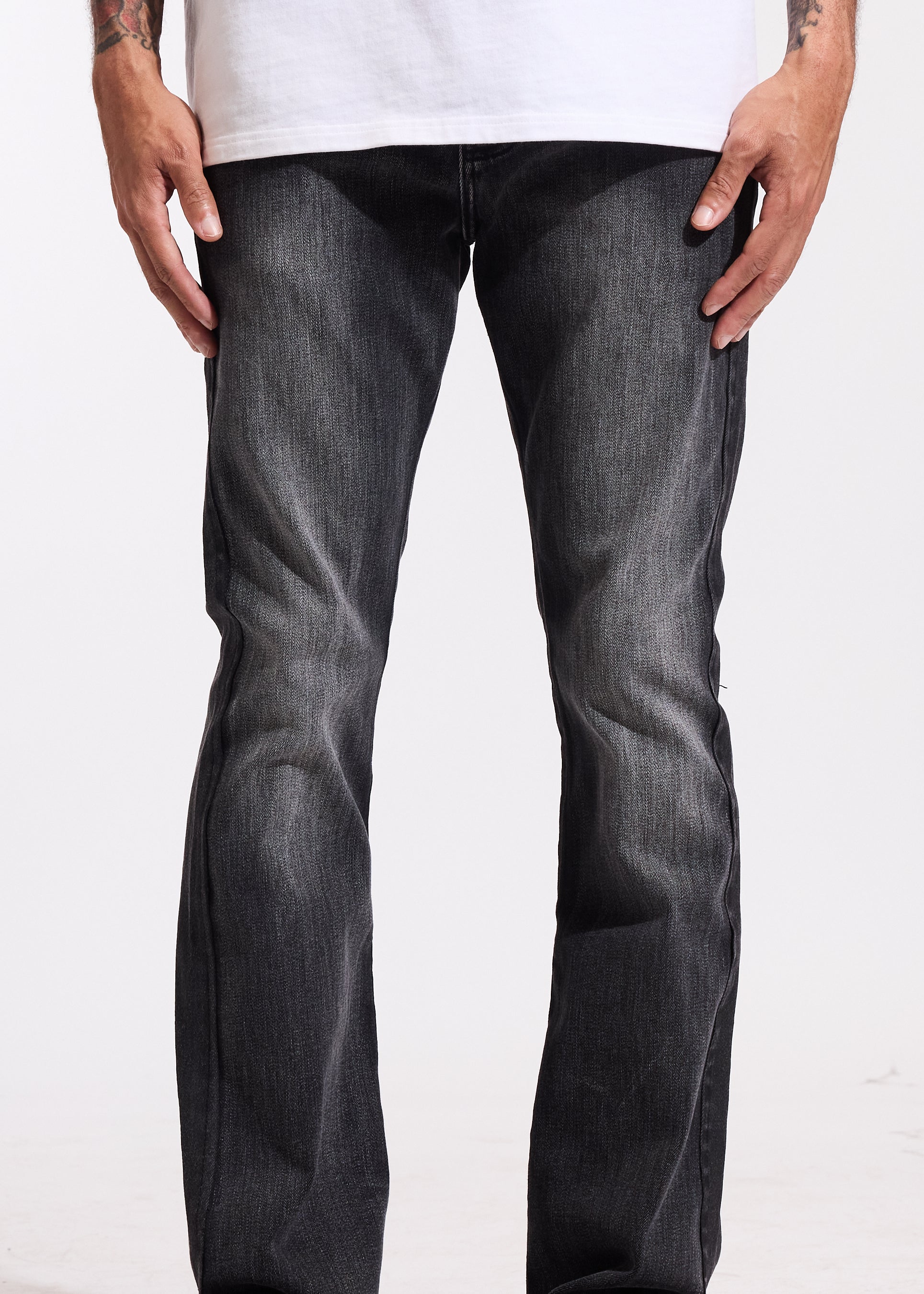 Arch Flare Denim (Grey Washed)