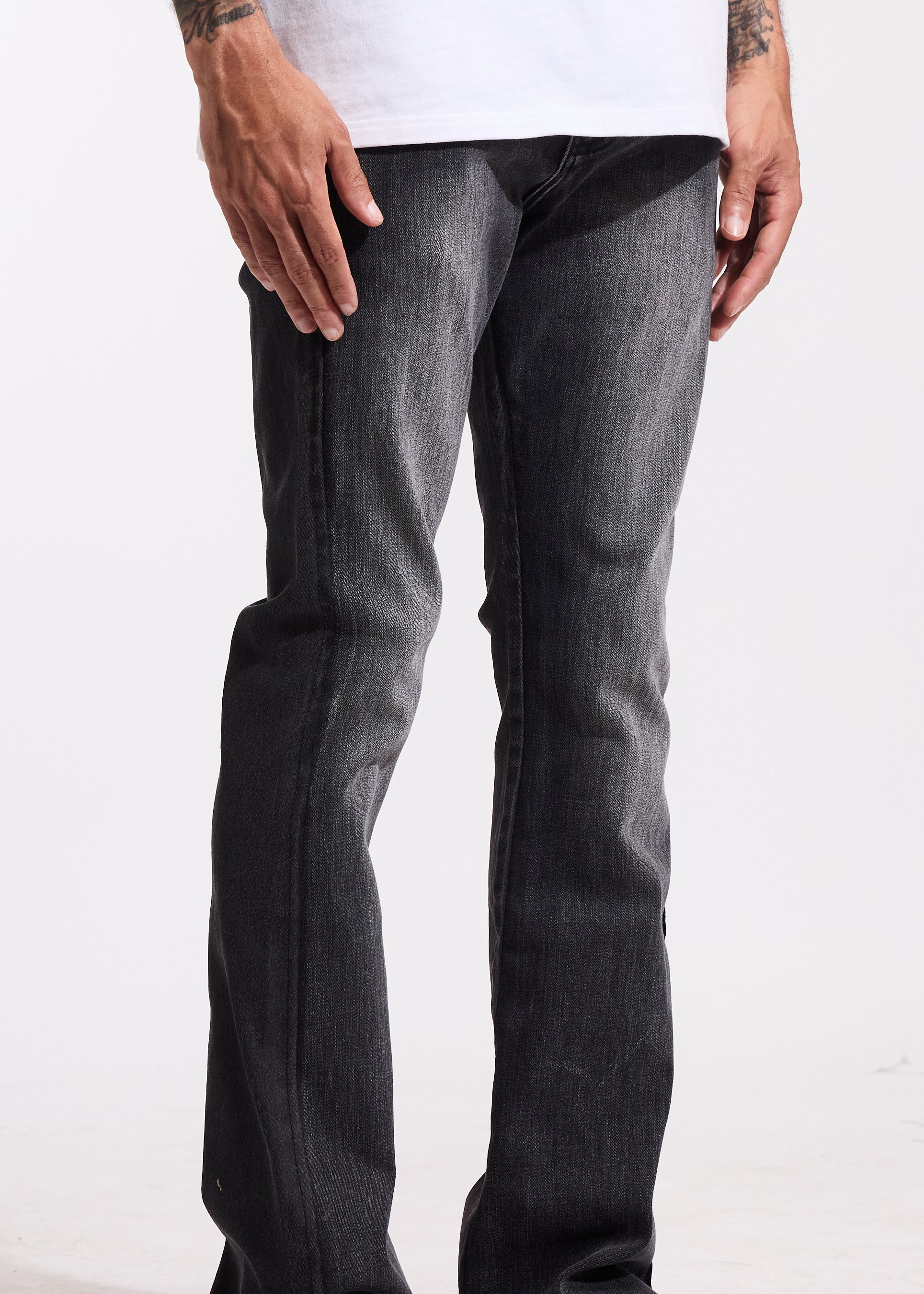 Arch Flare Denim (Grey Washed)