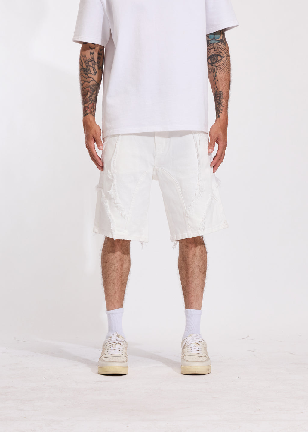 Rigged Shorts (White)
