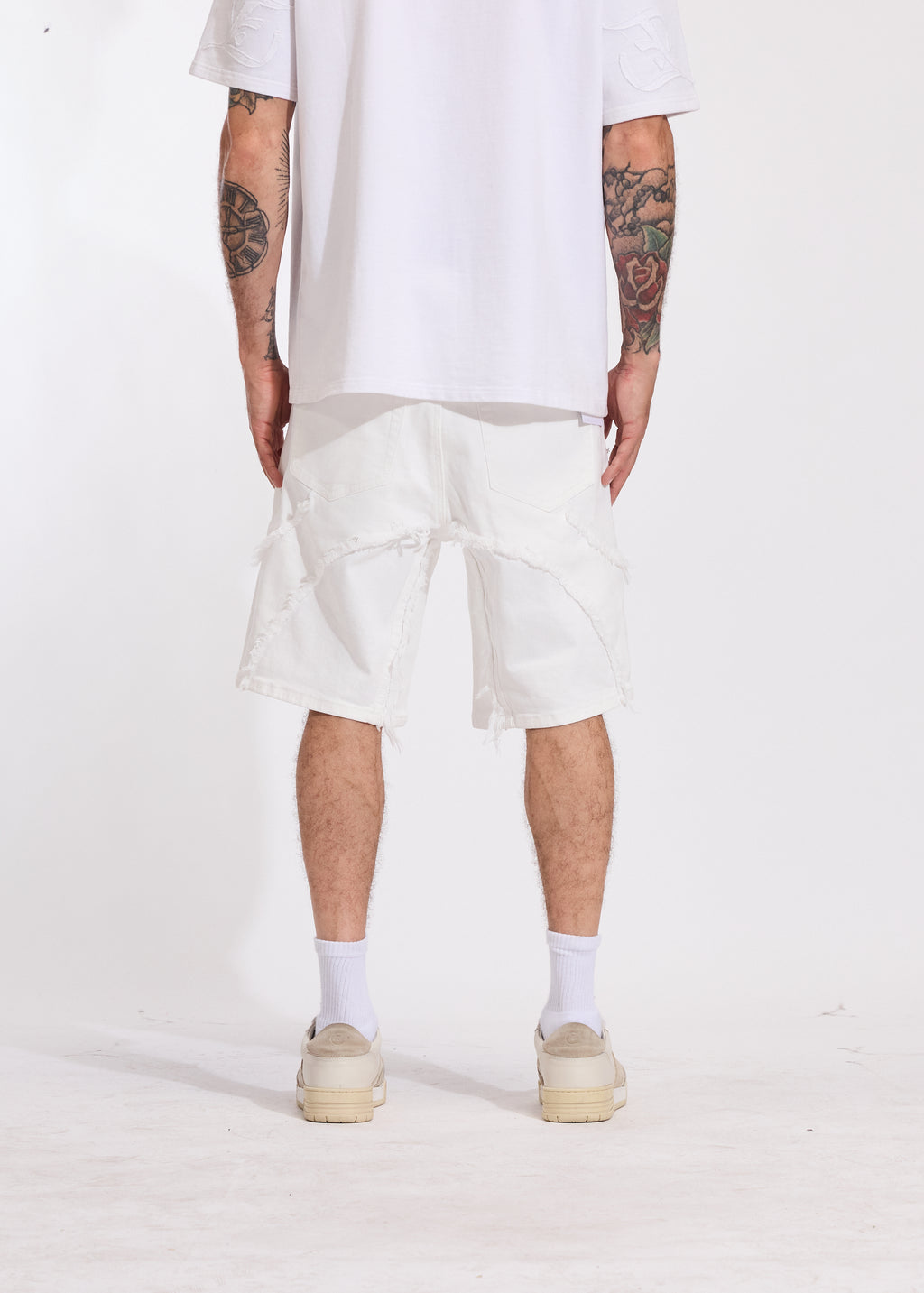 Rigged Shorts (White)
