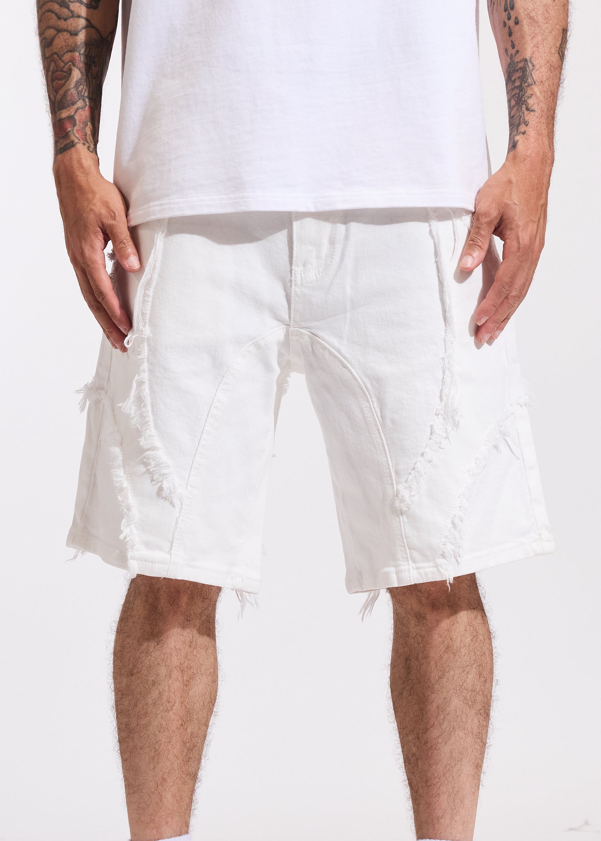 Rigged Shorts (White)