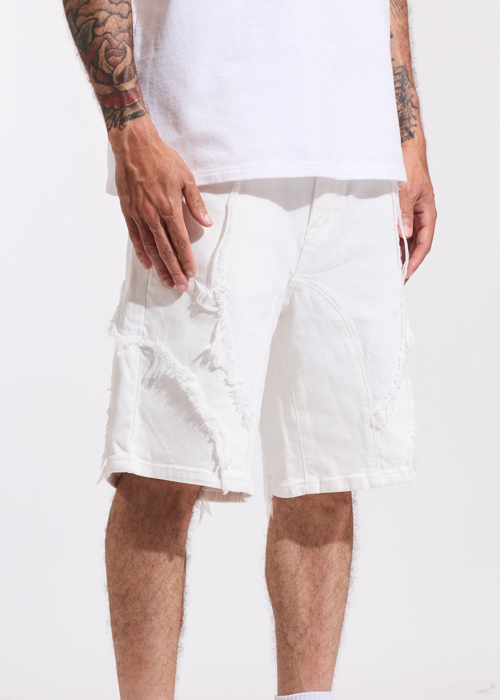 Rigged Shorts (White)