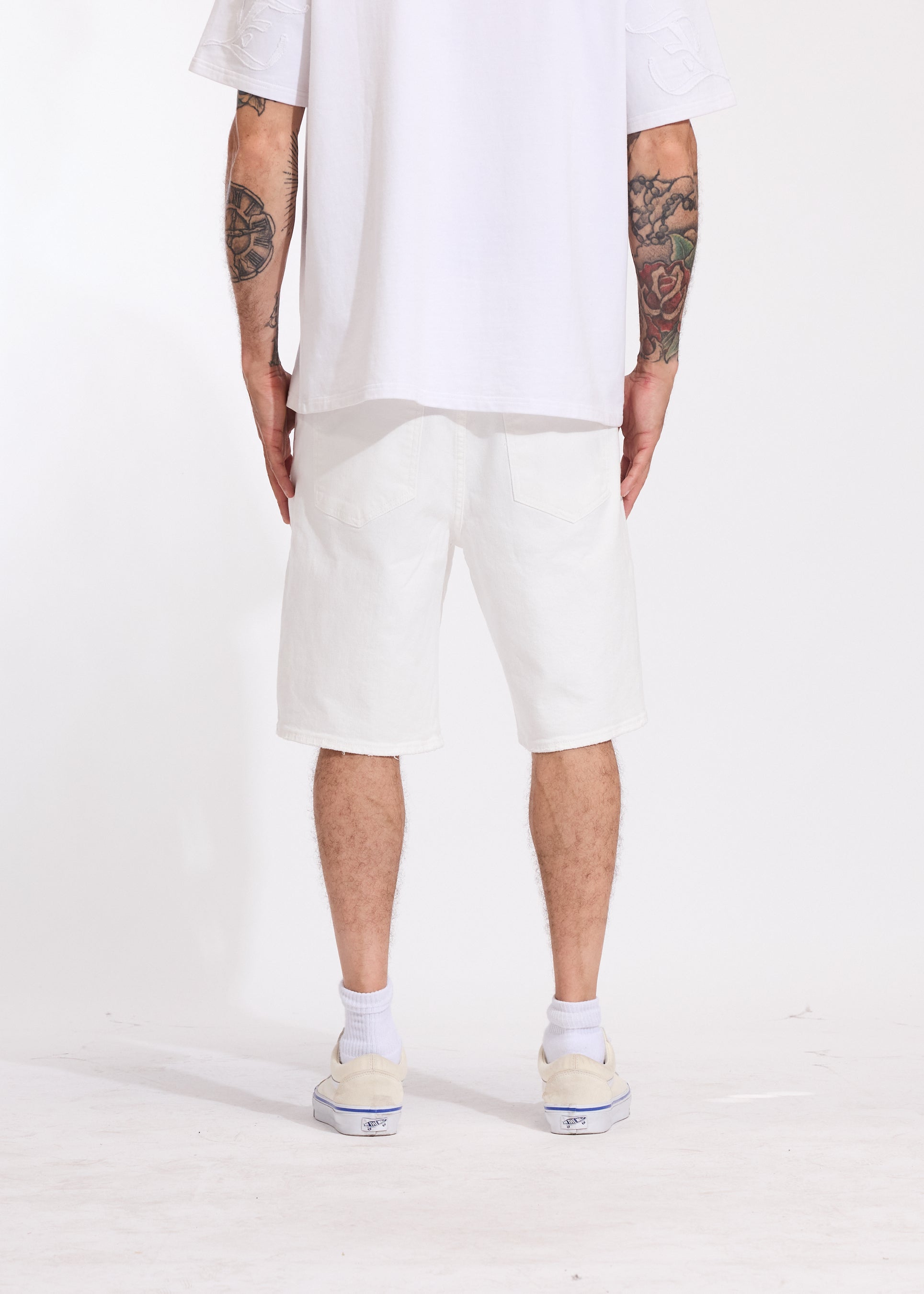 Diamond Shorts (White)