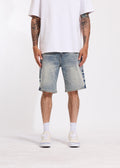 Cena Denim Shorts (Light Blue)