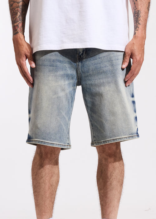 Cena Denim Shorts (Light Blue)