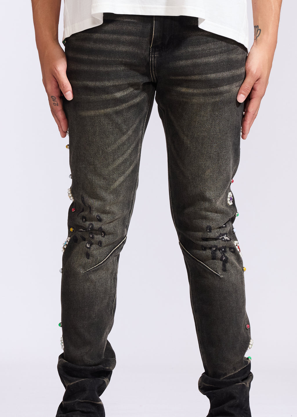 Floral Skinny Denim