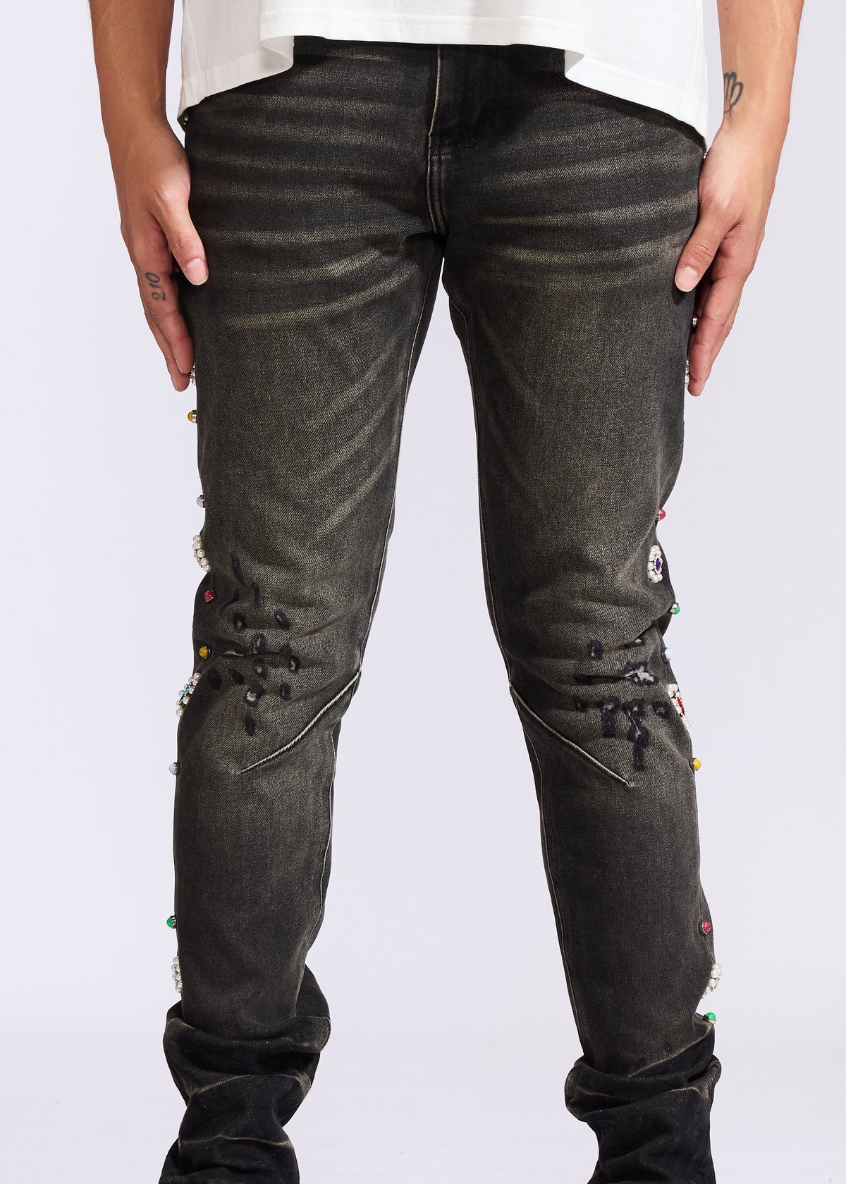 Floral Skinny Denim