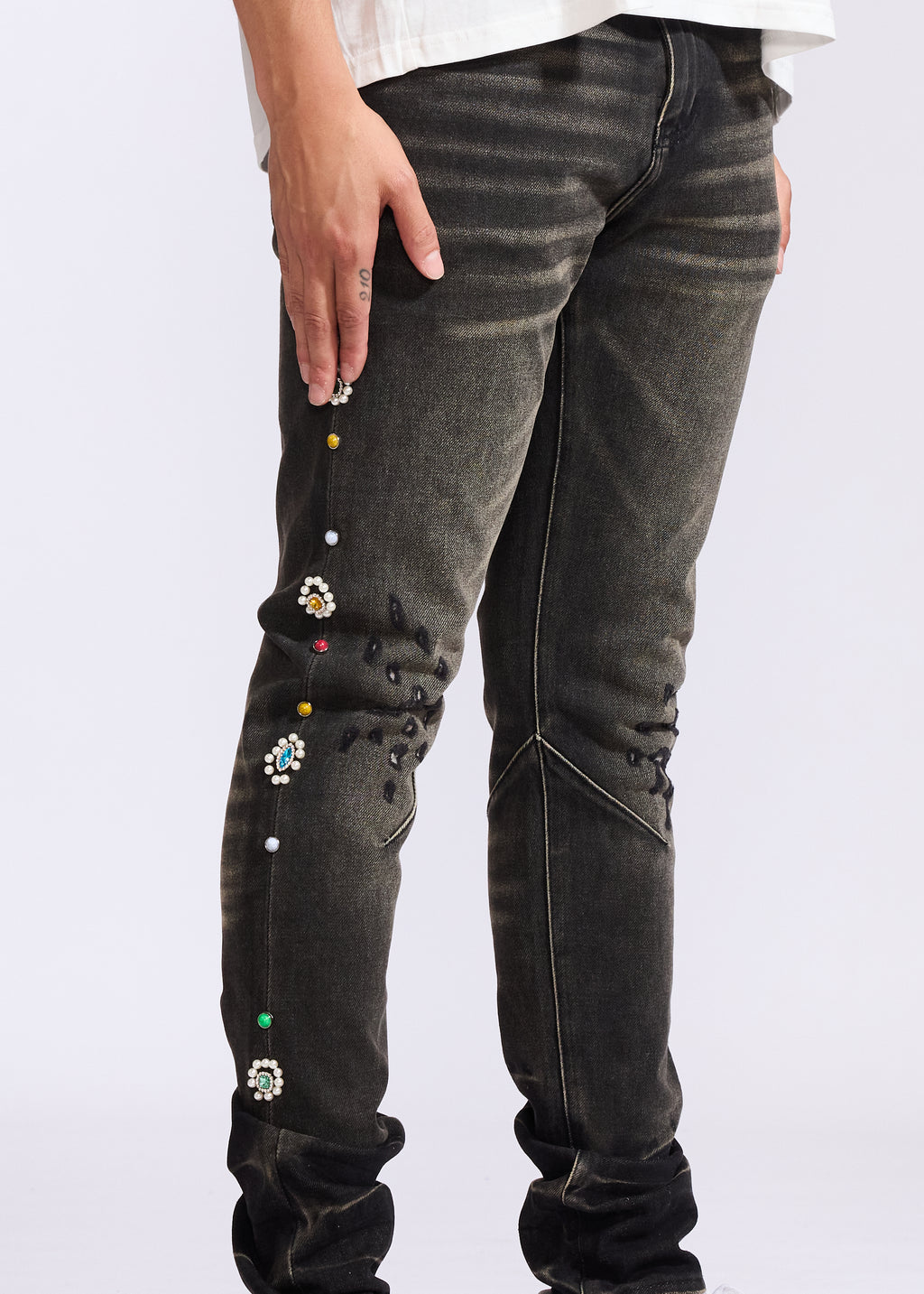 Floral Skinny Denim