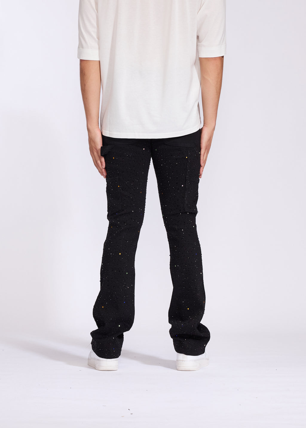 Iced Flare Denim (Black)
