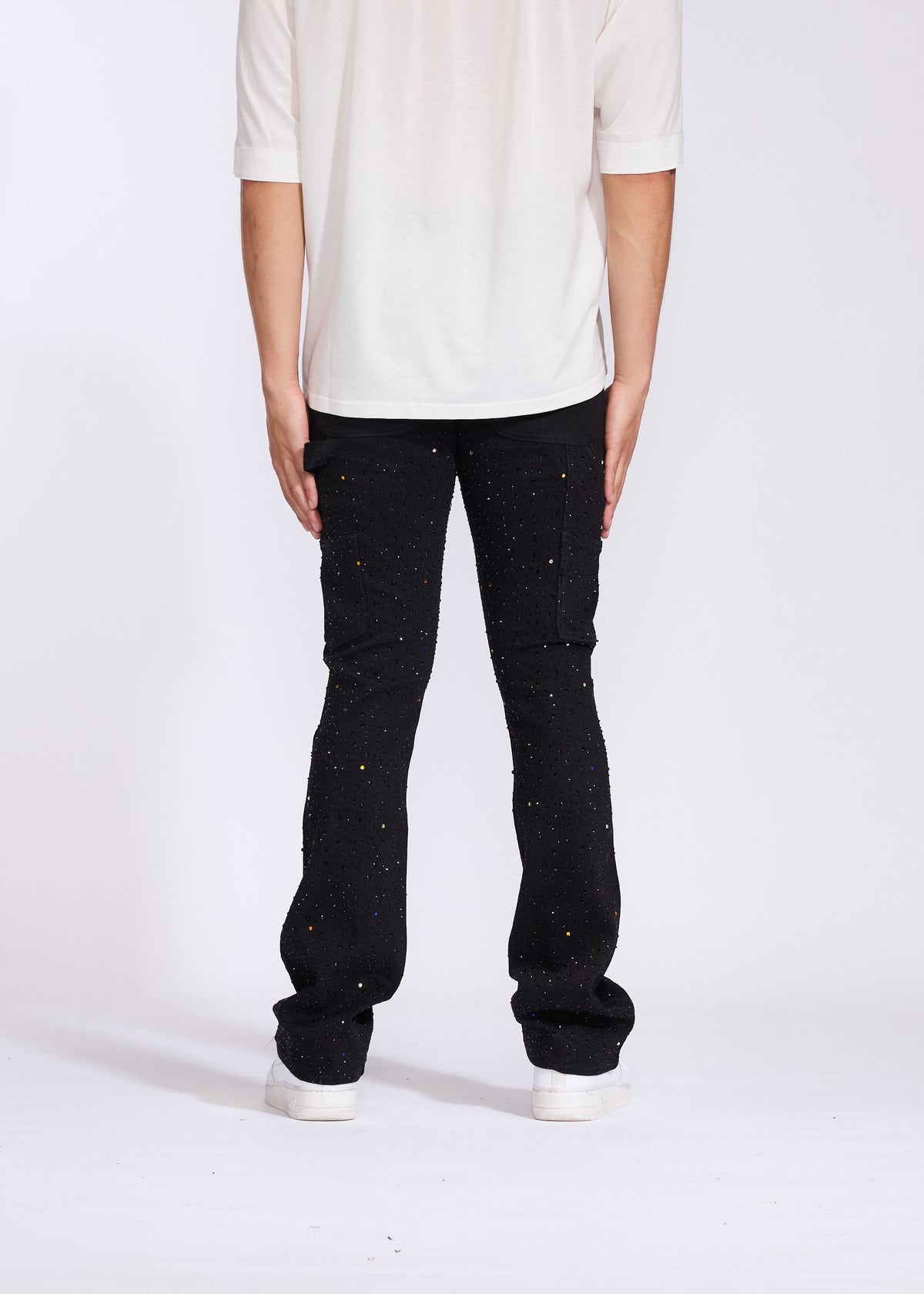 Iced Flare Denim (Black)