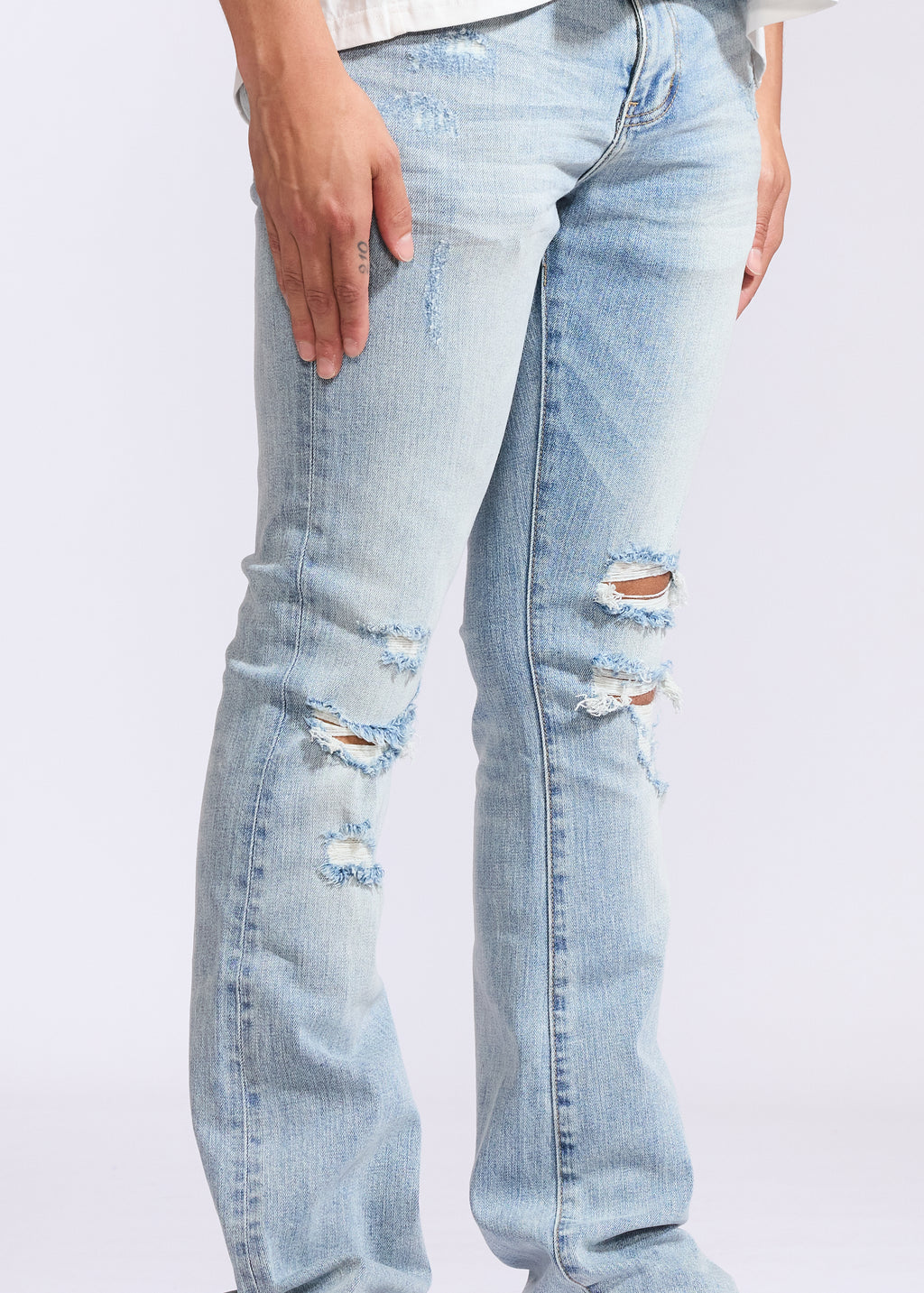 Arch Flare Denim (Sky Blue)
