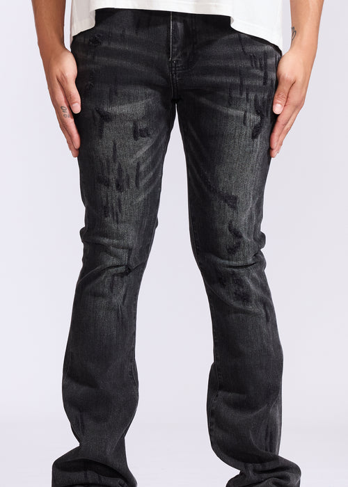 Arch Flare Denim (Grey Wash)