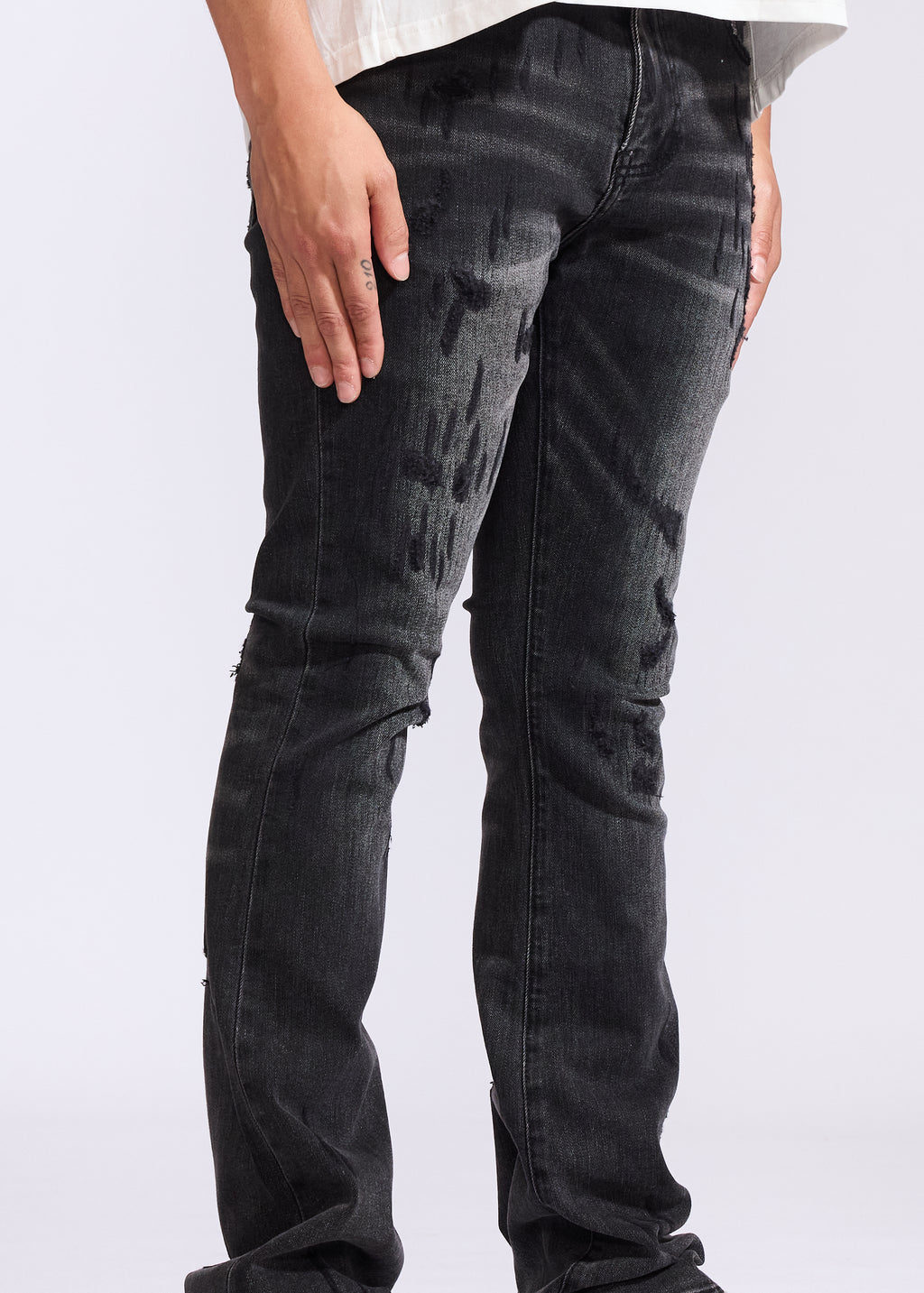 Arch Flare Denim (Grey Wash)