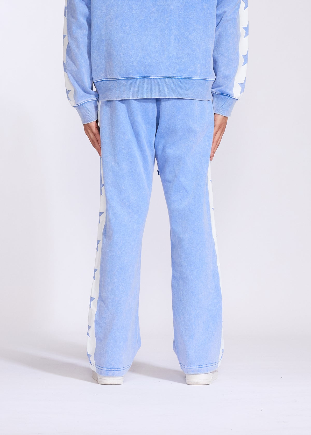 Star Sweatpants (Light Blue)