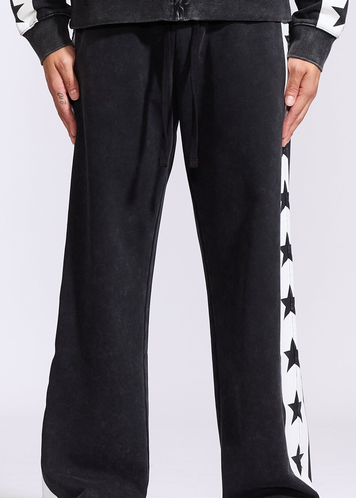 Star Sweatpants (Black)