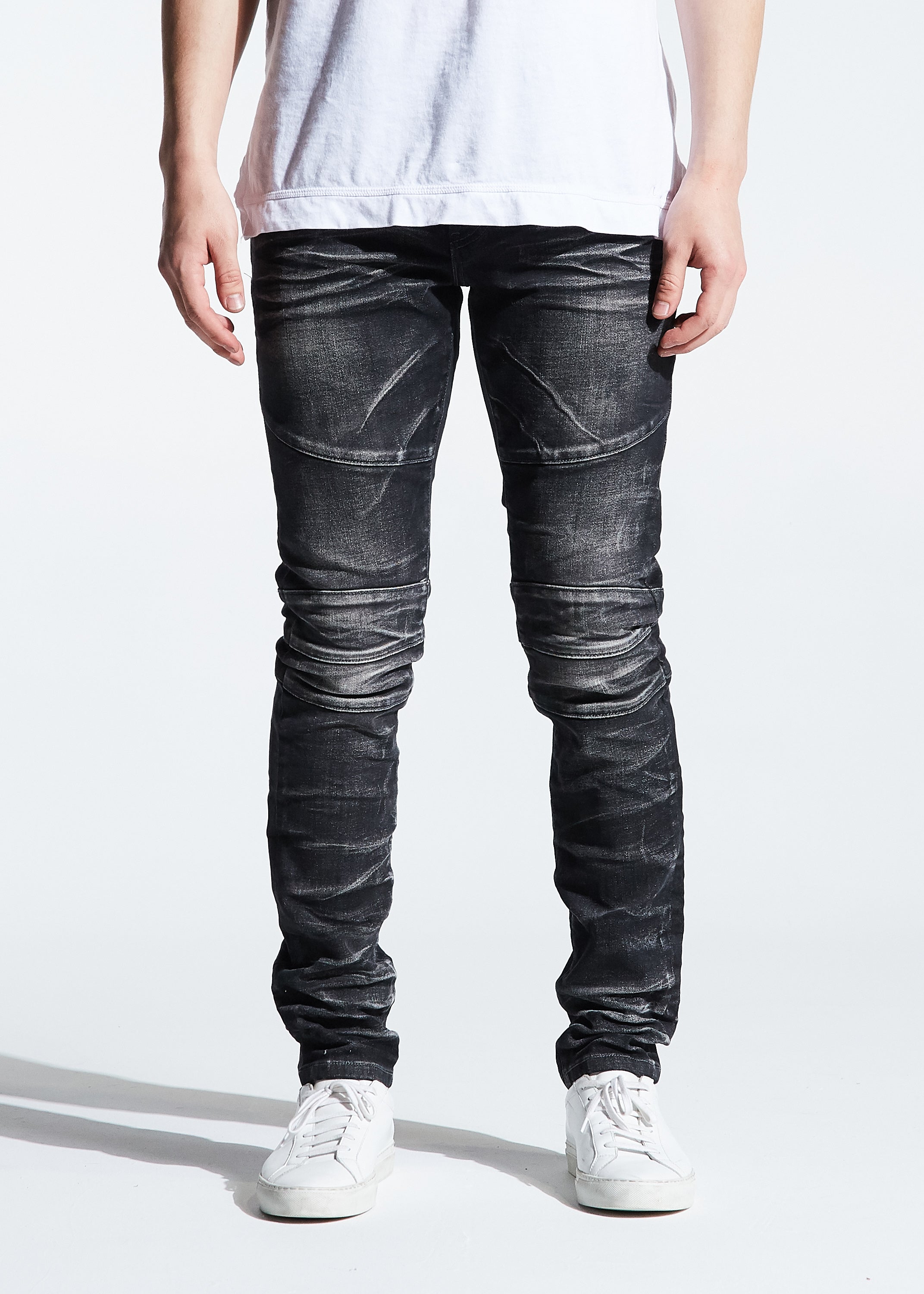 Crysp denim fashion black