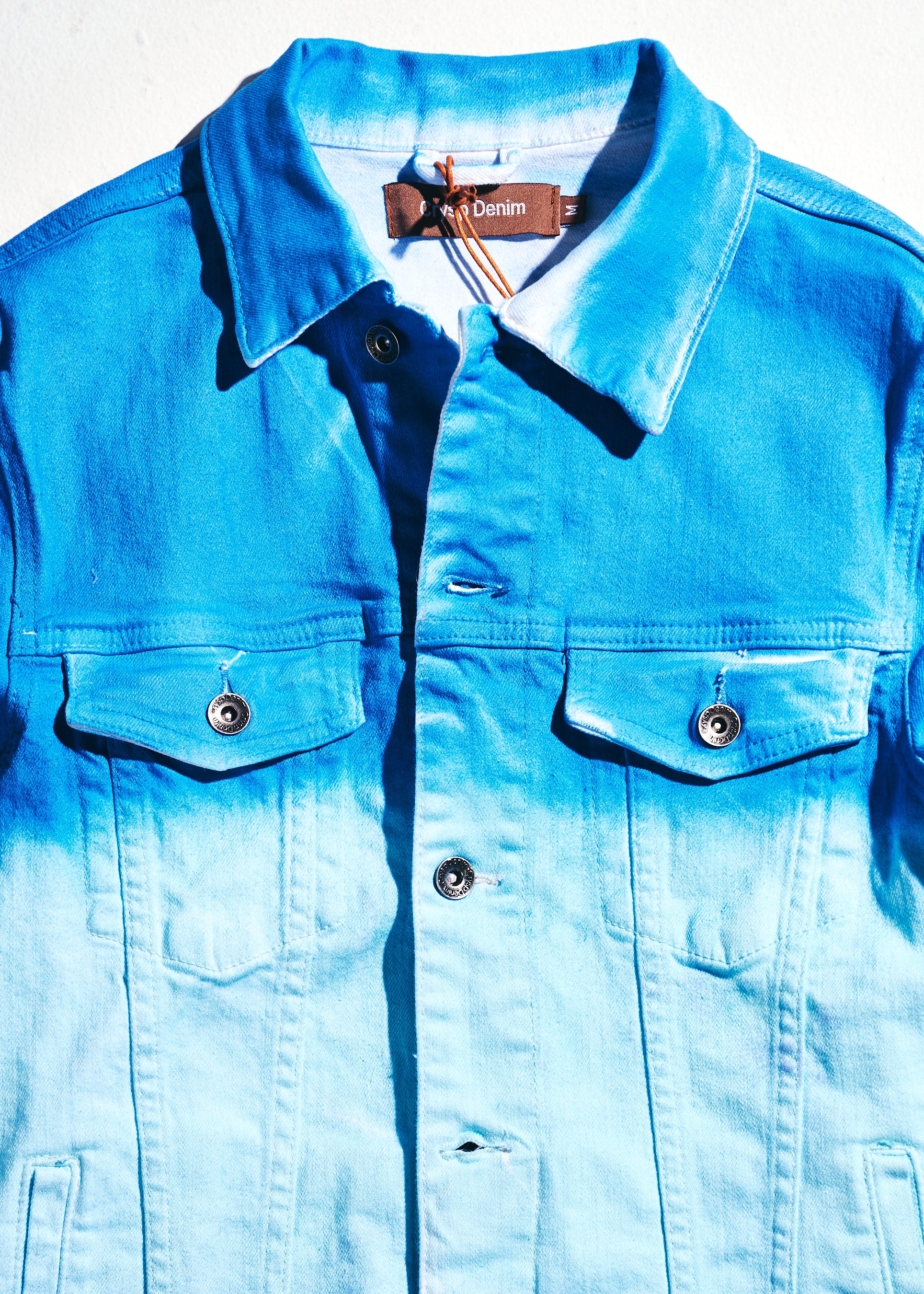 Bering Denim Jacket (Light Tie Dye) – Crysp Denim