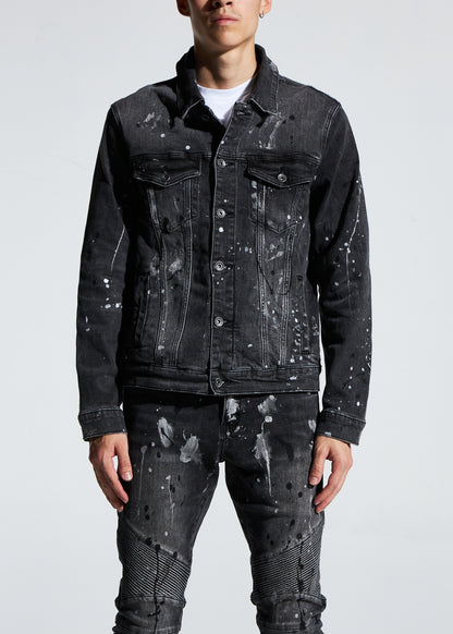 Bering Denim Jacket (Painted Black)