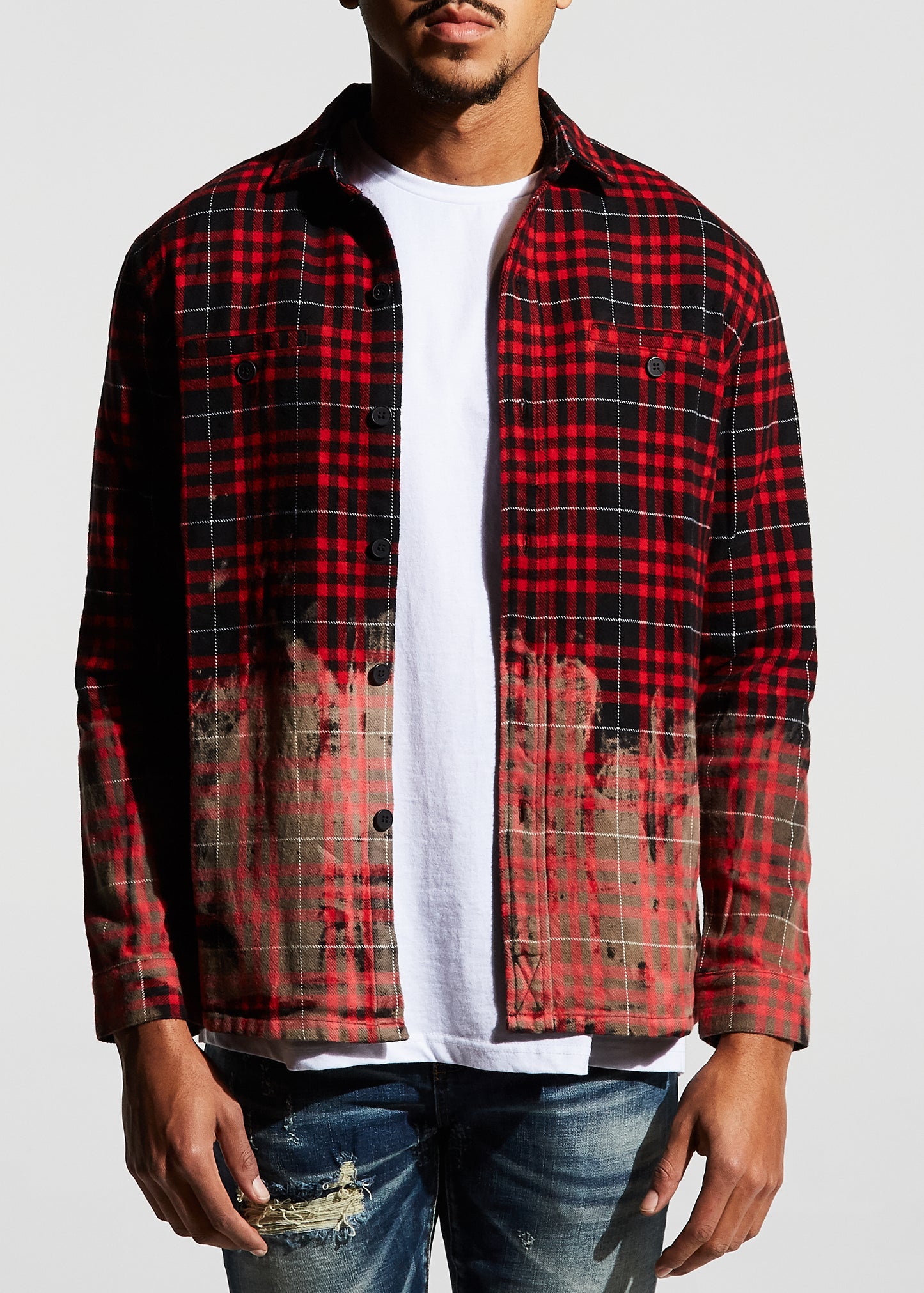Angeleno Flannel (Red)