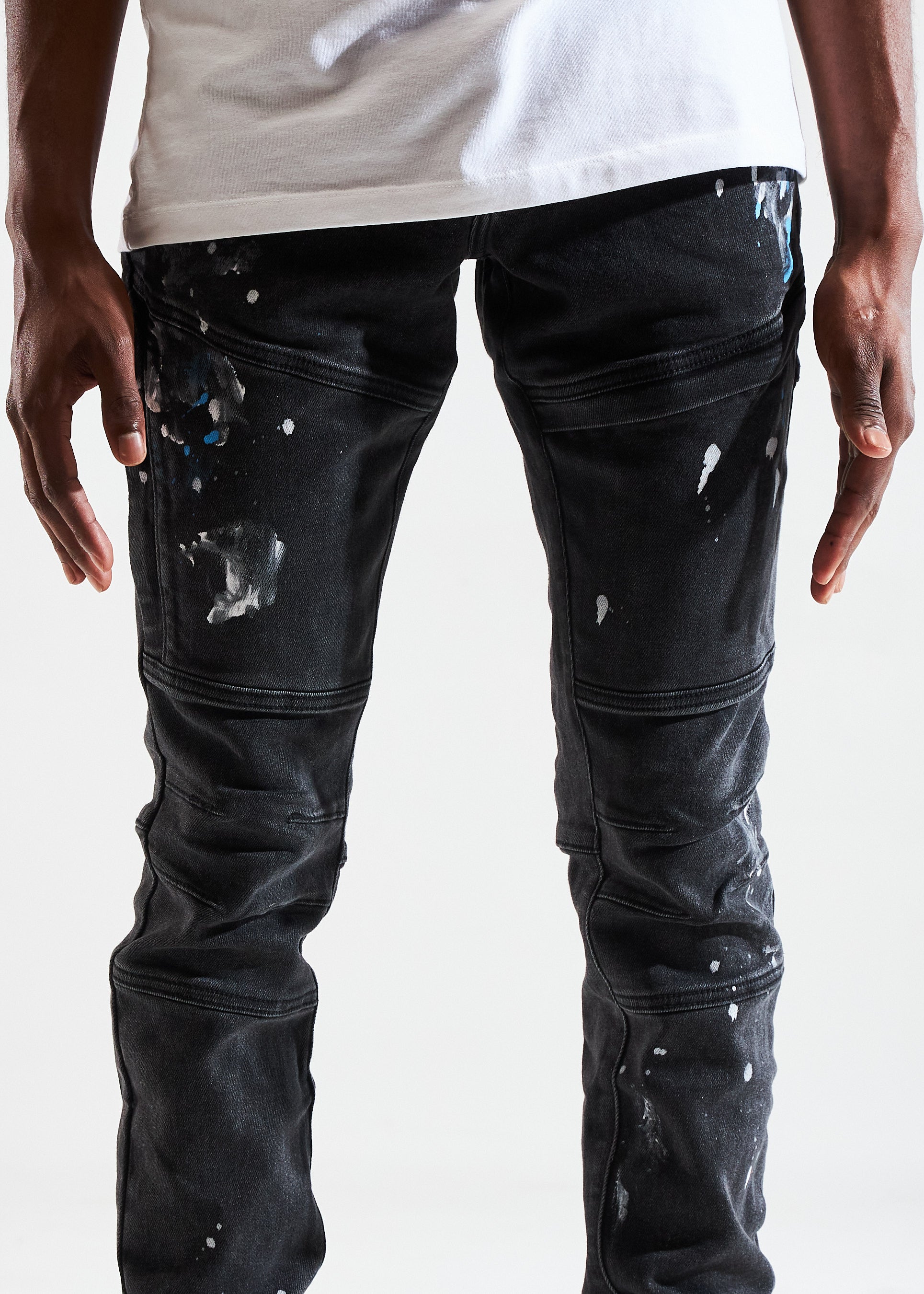 Crysp Denim Montana Black Dip Dye Denim Jeans, 53% OFF