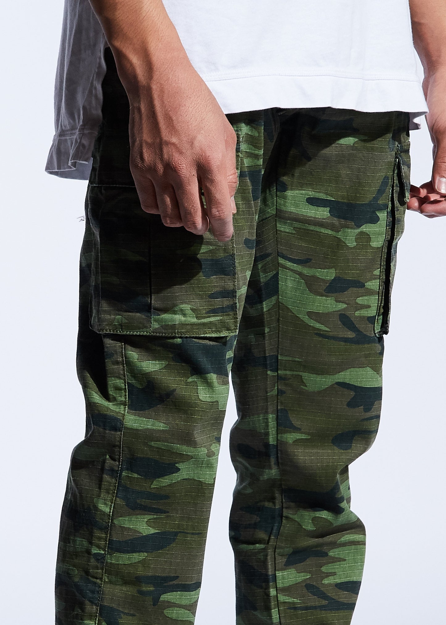 Jackson Cargo Pants (Green Woodland Camo)