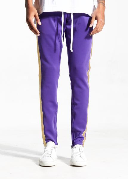 FB Track Pants (Purple/Gold)
